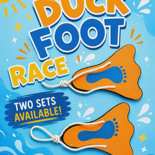 The Duck Foot Race game, two sets available